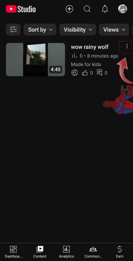 Guide on how to delete a video on YouTube