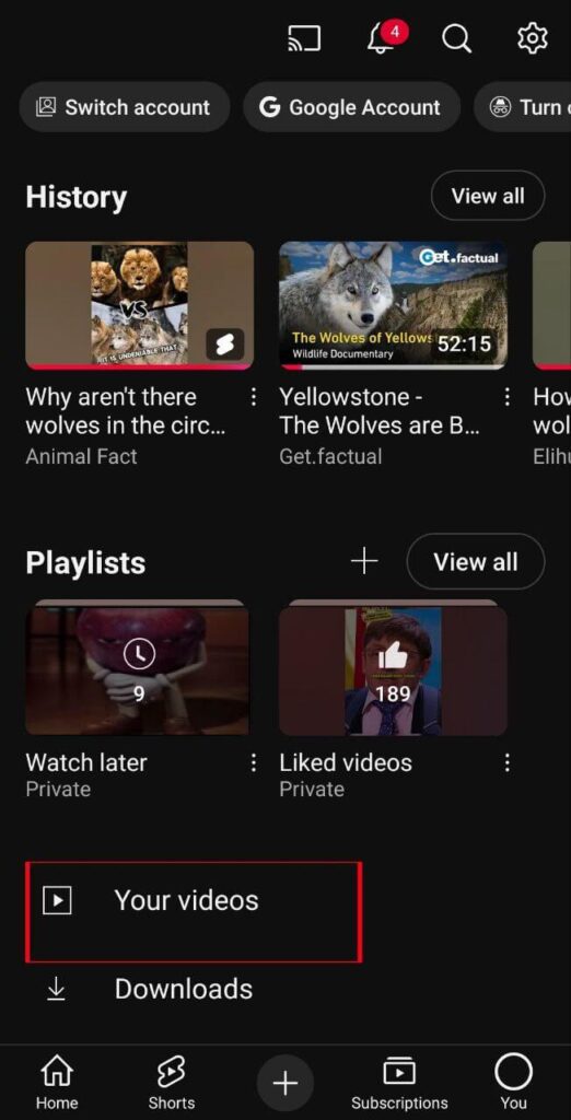 How to delete a Youtube video 