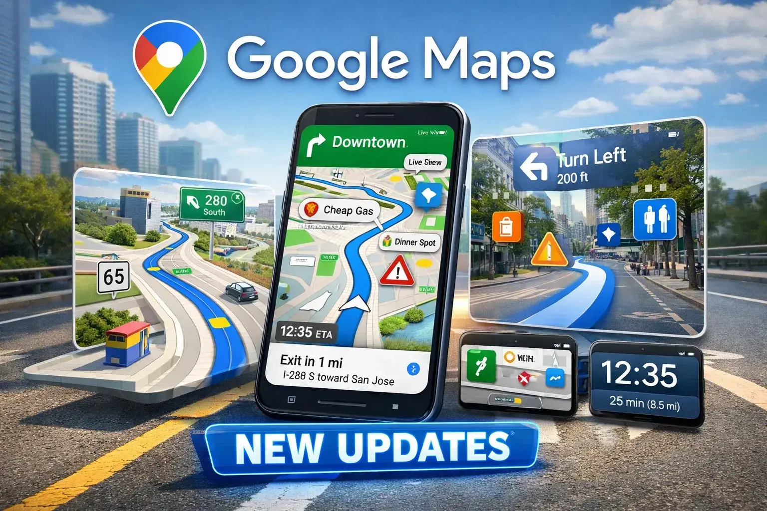 Google Maps Undergoes Most Significant Navigation Overhaul in a Decade