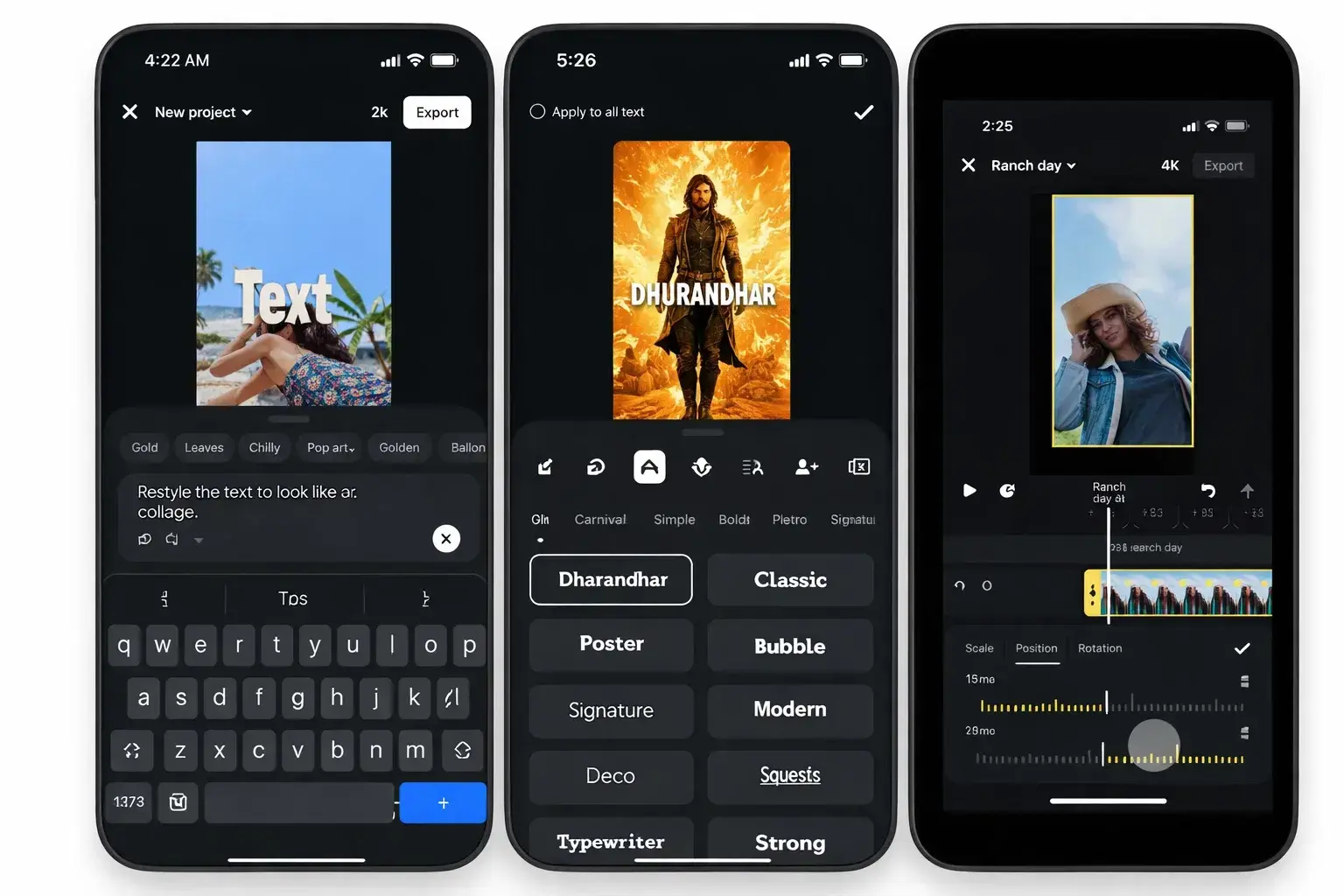 Meta Enhances Edits App with AI-Powered Typography and Precision Control